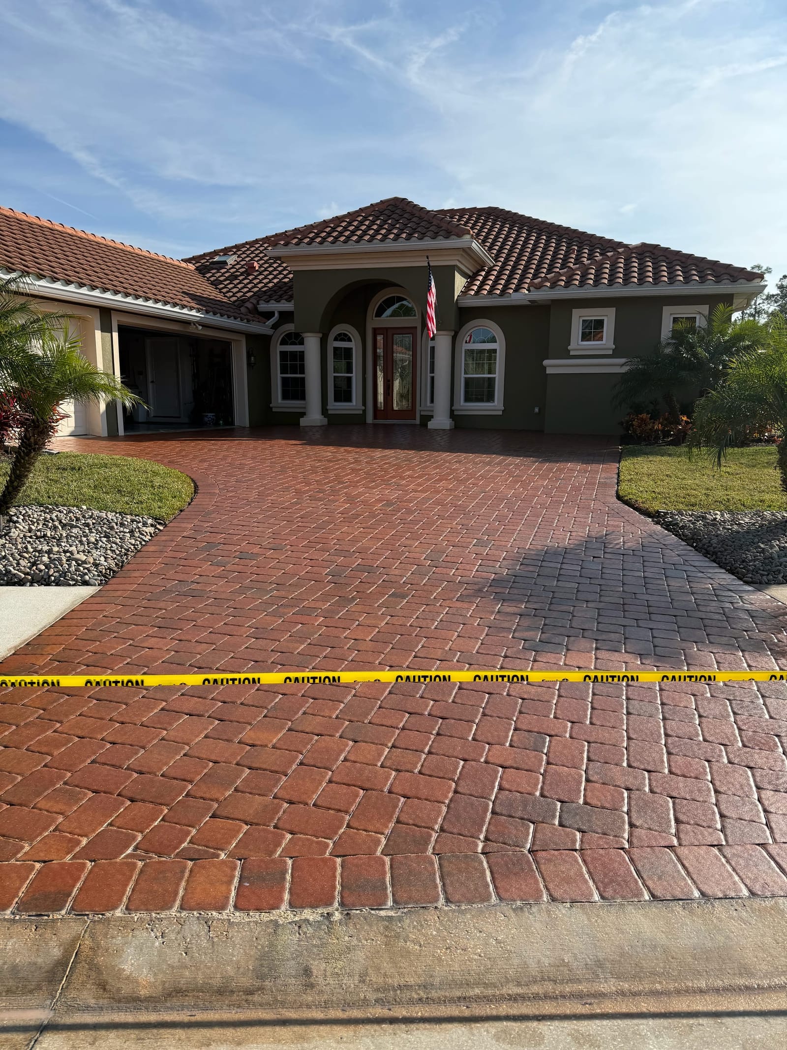Sealed paver drive — paver sealing by Wintz Enterprise